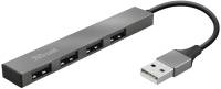 Разветвитель Trust Halyx 4-PORT Mini USB 2.0 Hub 23786