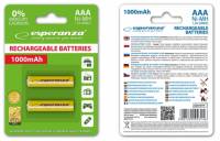Аккумулятор Esperanza EZA101Y (AAA x 2)