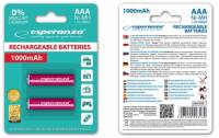 Аккумулятор Esperanza EZA101R (AAA x 2)
