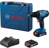 Шуруповерт Bosch GSB 183-LI 18V, 2х2Ah, 21-56Нм, 374-1815 об/хв, ке 0.601.9K9.100