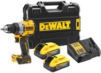 Шуруповерт DeWALT XR Li-Ion PowerStack 18 В, 2x5Ah, 90 Нм, 0-650/0-2 DCD800H2T