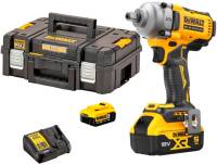 Шуруповерт DeWALT ударний 18 В XR Li-lon, 2x5Ah, безщітковий, 812 Нм DCF892P2T
