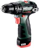 Шуруповерт Metabo PowerMaxx SB BL 12В, 2х2Ah, 2038Нм, 0-4000-1500об/ 601784500