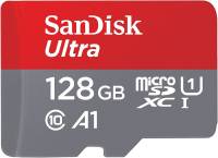 Флеш-карта SanDisk 128GB microSD class 10 UHS-I A1 Ultra SDSQUAB-128G-GN6MN