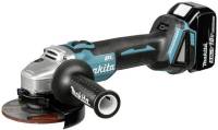 Болгарка MAKITA LXT, 5Аг х 2шт, Makpac, 125 мм DGA504RTJ