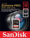 Флеш-карта SanDisk 32GB SD class 10 UHS-I U3 V30 Extreme PRO SDSDXXO-032G-GN4IN