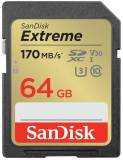 Флеш-карта SanDisk 64GB SD class 10 UHS-I U3 V30 Extreme SDSDXV2-064G-GNCIN