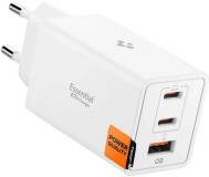 Зарядка SPIGEN 2xUSB-C PD + 1xUSB 67W white ACH08710