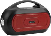 Акустика Newvew NV-V50 Solar Panel/BT/USB/TF/FM/AUX Red NWVW-NV-V50-RD