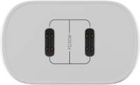 Зарядка Globex 2xUSB-C 30W FastPower white 30WCC