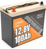 Аккумулятор Power Queen 12.8V 100Ah Mini P12V100-PREM-16-A60-DE