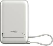 Павербанк Sigma X-power SI10A8QL-MAG silver 10000mAh, Magnetic wir 4827798161012