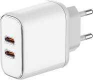 Зарядка ColorWay Power Delivery Port PPS USB (Type-C PD + Type-C PD CW-CHS048PD-WT