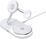 Зарядка Armorstandart Wireless Charging H101 3 in 1 Magnetic White ARM78102