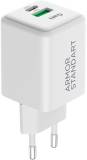Зарядка Armorstandart AR371 30W GaN Type-C + USB White ARM77549