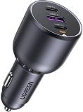 Зарядка Ugreen 3xUSB 130W (2xUSB-C+USB-A) QC3.0 (EC705) 35025