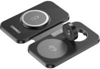 Зарядка Choetech Wireless magnetic 3-in-1 15W black T616-F