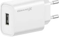 Зарядка Grand-X Quick Charge QС3.0, + cable USB -> Type C 1m white CH-550WT