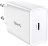 Зарядка Baseus Speed Mini Quick Charger White CCFS-SN02