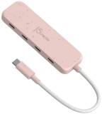 Разветвитель J5Create USB-C to 4xUSB-C 3.2 10Gbps rose JCH345ER-N