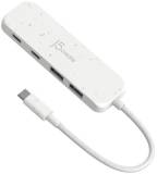 Разветвитель J5Create USB-C to 2xUSB-A + 2xUSB-C 3.2 10Gbps white JCH342EW-N