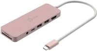 Разветвитель J5Create USB-C 6-in-1 2xUSB 3.2 + USB-C PD + HDMI 4K + SD/T JCD373ER-N