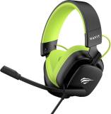 Наушники HAVIT H2048U USB 7.1 Black/Green 6939119034078