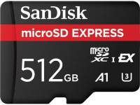 Флешка SanDisk 512GB microSDXC class 10 UHS-I U3 A1 Express SDSQXFN-512G-GN4NN