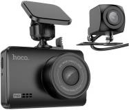 Видеорегистратор HOCO DV3 Driving recorder with display dual-channel Bla 6942007608183