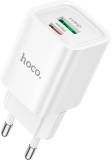 Зарядка HOCO C149A Charm 1xUSB-C PD30W + 1xUSB QC3.0 White 6942007630337