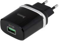 Зарядка HOCO C12Q Smart USB QC3.0 18W Black 6931474716255