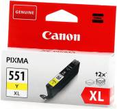 Картридж Canon CLI-551XL Yellow 11 ml 6446B001