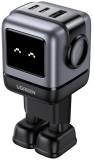 Зарядка Ugreen 1xUSB + 2xUSB-C 65W GaN CD361 gray 25685B