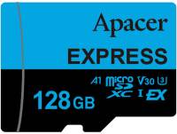 Флеш-карта Apacer 128GB microSDXC class 10 UHS-I U3 V30 A1 Express AP128GMCEXG3X17-RA
