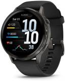 Часы Garmin Venu 4 (45mm), Black w/ Slate + Black, GPS смарт-г 010-03014-00
