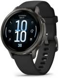 Часы Garmin Venu 4 (41mm), Black w/ Slate + Black, GPS смарт-г 010-03013-02