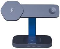 Зарядка Canyon wireless charger HEXAGON WCS-310 3in1 DarkGrey/Blu CNS-WCS310DGBL