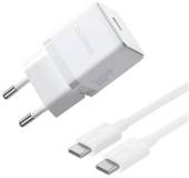 Зарядка Baseus Palm Fast Charger 1C 30W + Cable 1.0m Type-C 60W w P10111605213-01