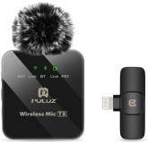 Микрофон Puluz для iPhone/iPad 8-контактний приймач Black PU645B