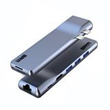 Разветвитель Armorstandart For MacBook M-Series HDMI 4K, RJ45, PD, 3USB, SD, ARM69367
