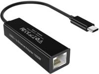 Сетевой адаптер Choetech USB-C to RJ45 Ethernet 1000Mbps HUB-R01-BK