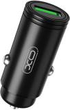 Зарядка XO USB QC3.0 black CC39-BK