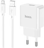 Зарядка HOCO C106A Leisure USB + cable USB to Micro 5P 10.5W Wh 6931474783905