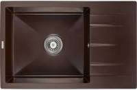 Мойка GRANADO NAVIA marron з сифоном (775*495mm.) gr3806