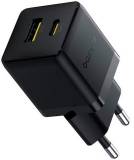 Зарядка Baseus Palm Fast Charger C+U 30W cluster black P1011160A113-00