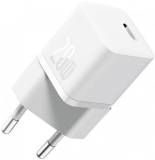 Зарядка Baseus GaN5 Fast Charger USB-C 20W white CCGN050102