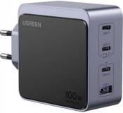 Зарядка Ugreen 4xUSB 100W (3xUSB-C+USB-A) Gan Nexode Fast Charger 35043
