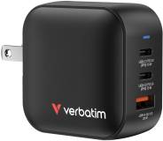 Зарядка Verbatim MiniGaN 70 W 3 ports (2xUSB-C/1xUSB-A) 32229