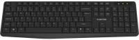 Клавиатура Canyon KB-W01 Water resistant Wireless UA Black CNE-CKEYW01