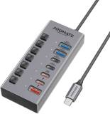 Разветвитель Promate USB Hub 7 ports gegahub-10g
